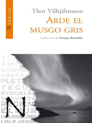 cover image of Arde el musgo gris